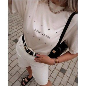 NWT Sandra Mansour x H&M Printed T-Shirt